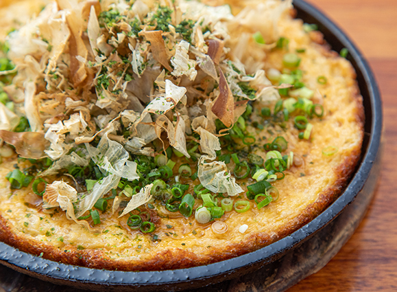 山芋の鉄板焼きの画像